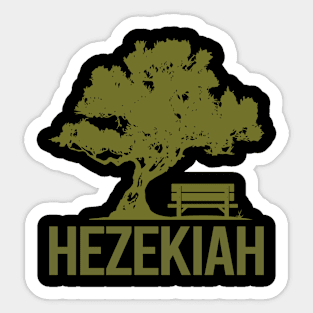 A Good Day - Hezekiah Name Sticker